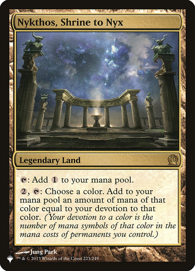 Nykthos, Shrine to Nyx [The List] | I Want That Stuff Brandon