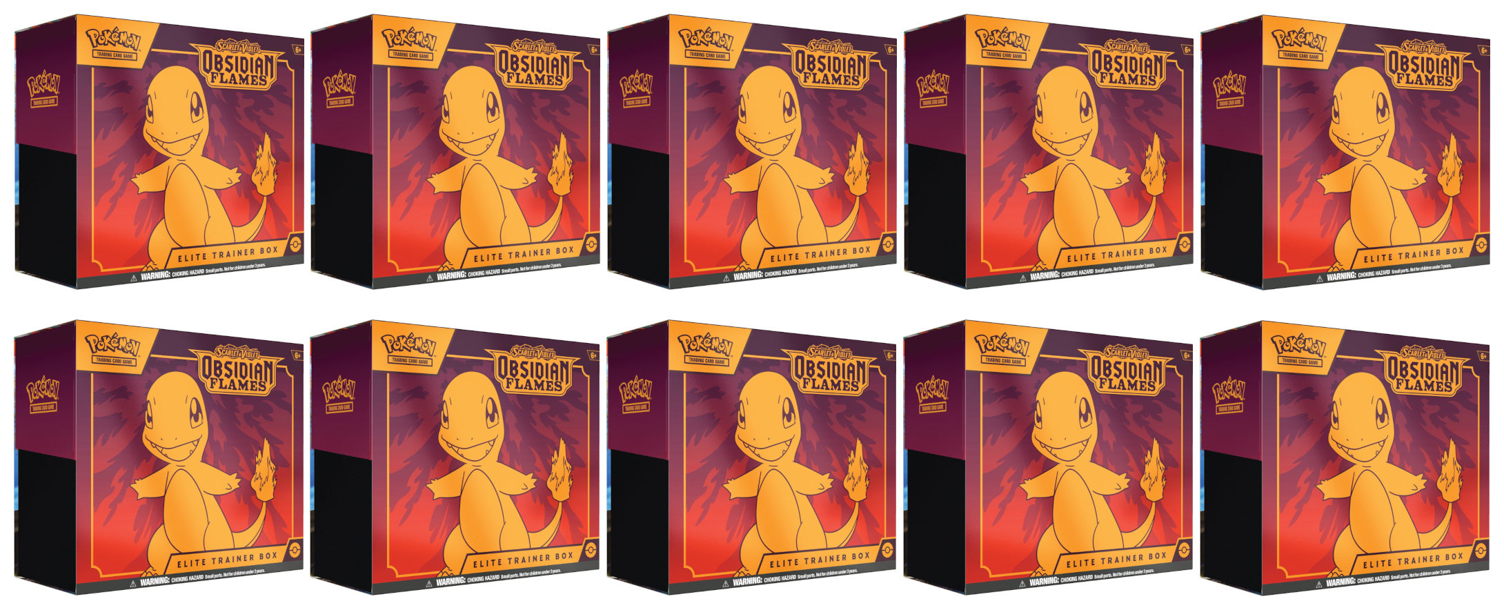 Scarlet & Violet: Obsidian Flames - Elite Trainer Box Case | I Want That Stuff Brandon