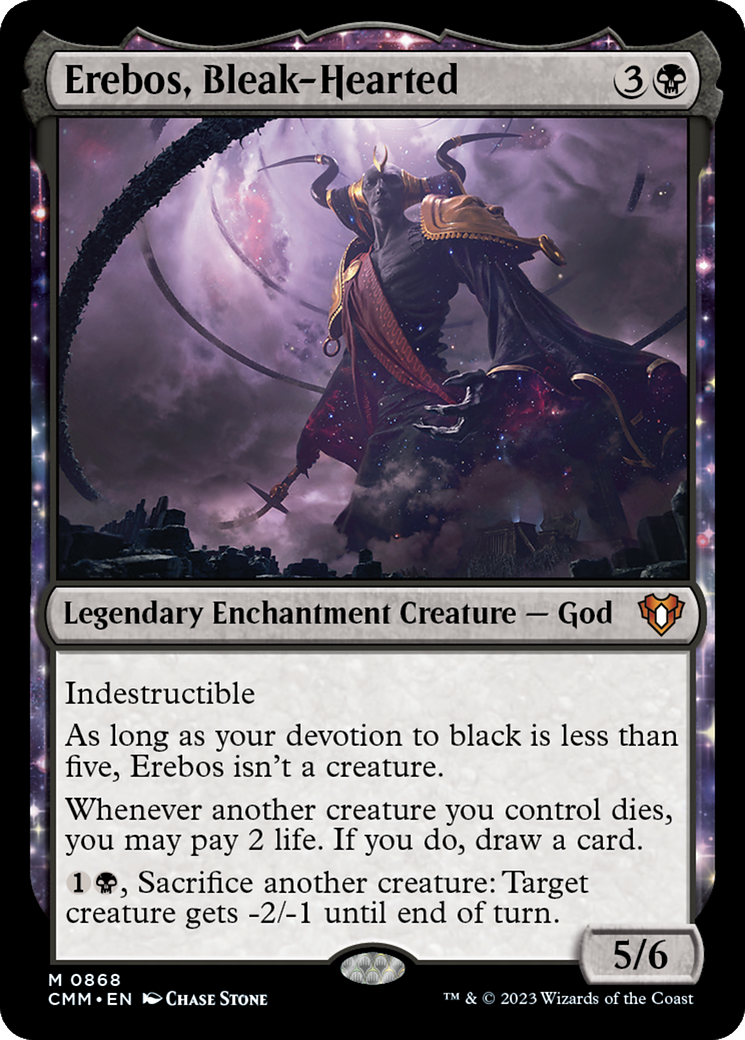 Erebos, Bleak-Hearted [Commander Masters] | I Want That Stuff Brandon