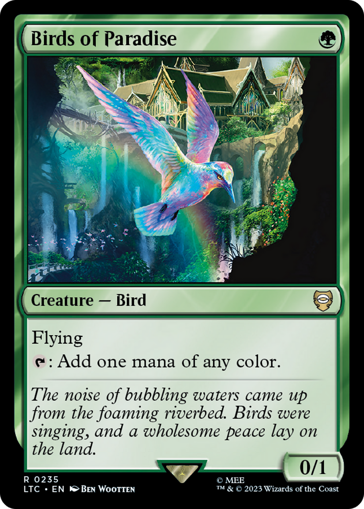 Birds of Paradise [The Lord of the Rings: Tales of Middle-Earth Commander] | I Want That Stuff Brandon