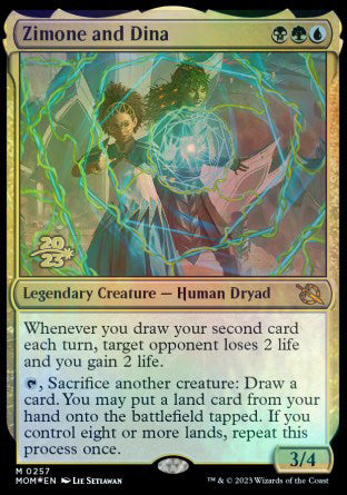 Zimone and Dina [March of the Machine Prerelease Promos] | I Want That Stuff Brandon