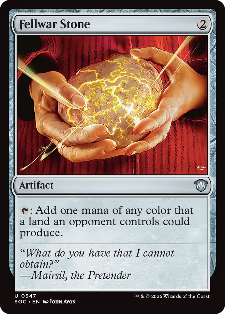 Fellwar Stone [Secrets of Strixhaven Commander] | I Want That Stuff Brandon