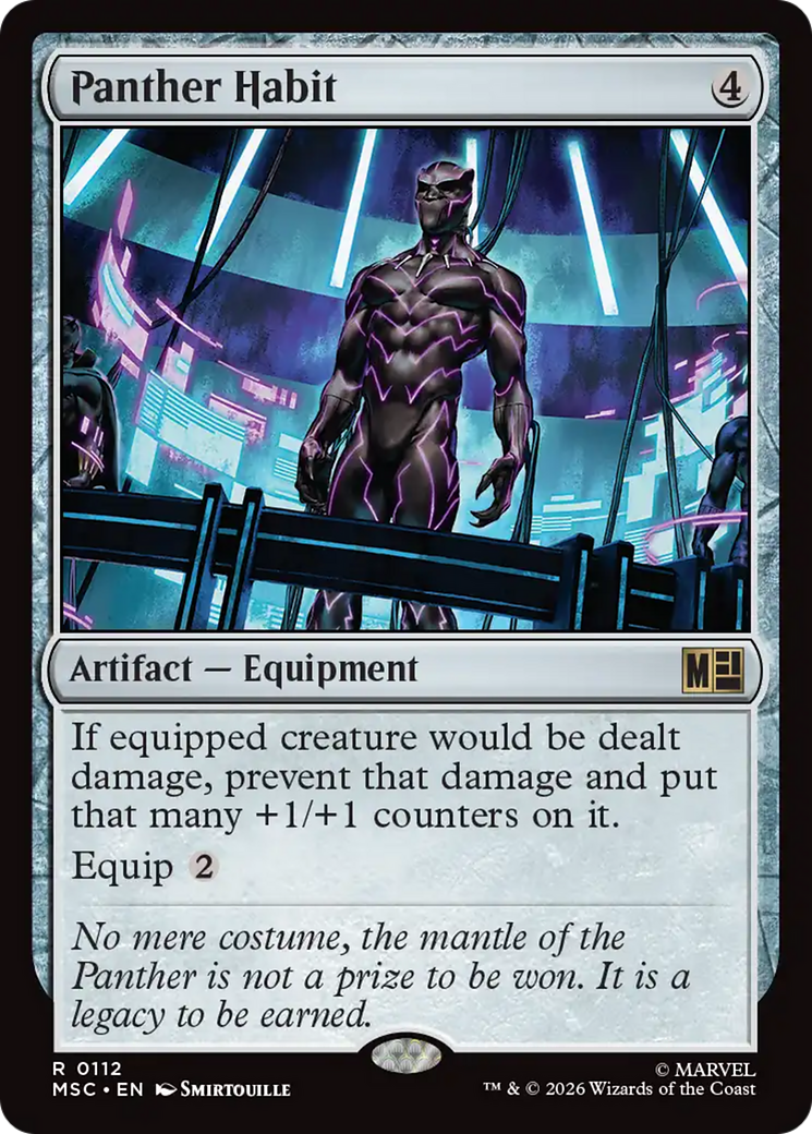 Panther Habit [Marvel Super Heroes Commander] | I Want That Stuff Brandon