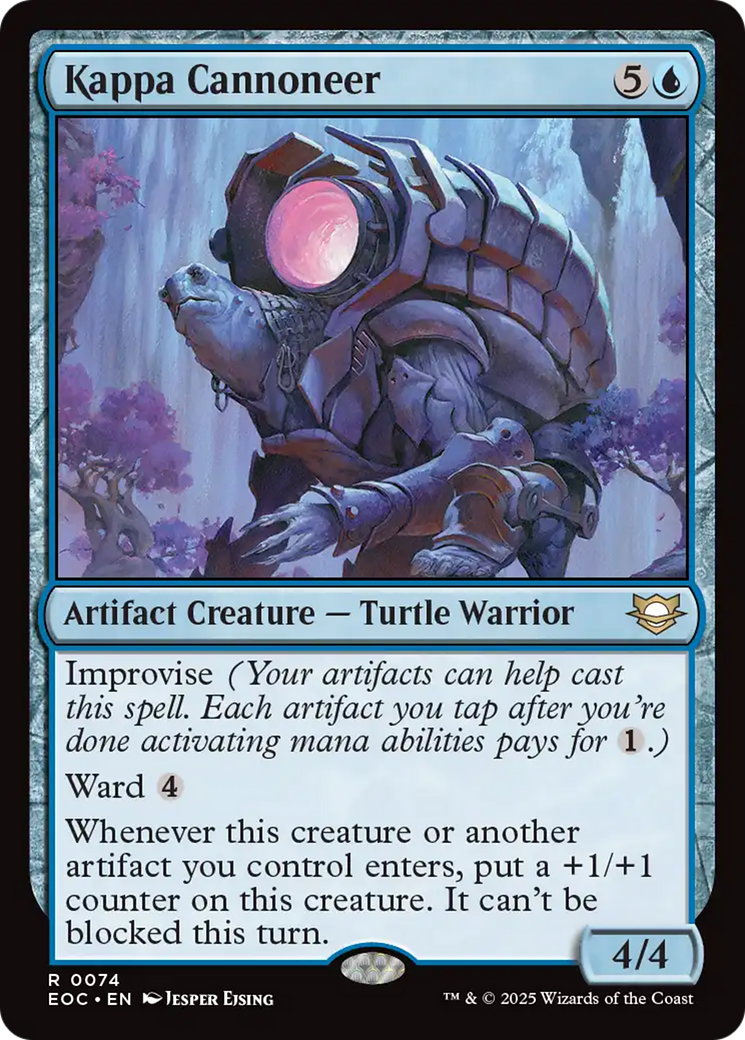 Kappa Cannoneer [Edge of Eternities Commander] | I Want That Stuff Brandon