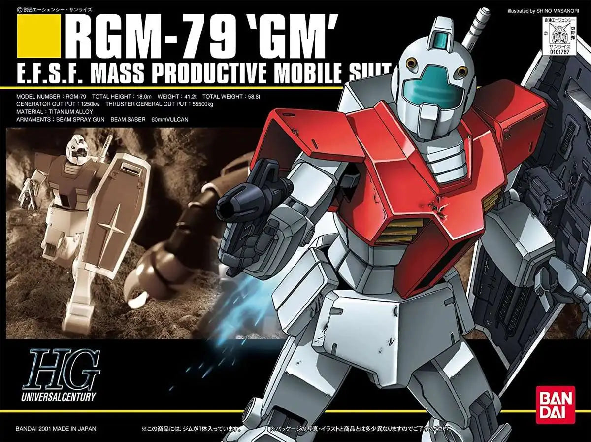 RGM-79 GM E.F.S.F. Mass productive Mobile Suit  'Gundam 79' | I Want That Stuff Brandon