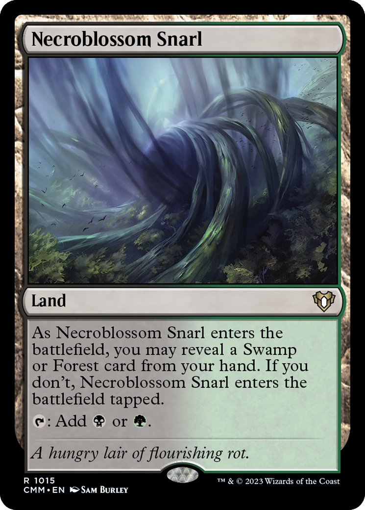 Necroblossom Snarl [Commander Masters] | I Want That Stuff Brandon