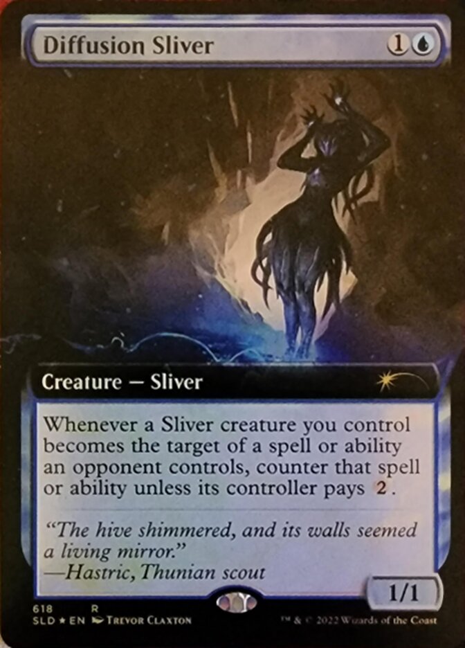 Diffusion Sliver (Extended Art) [Secret Lair Drop Promos] | I Want That Stuff Brandon