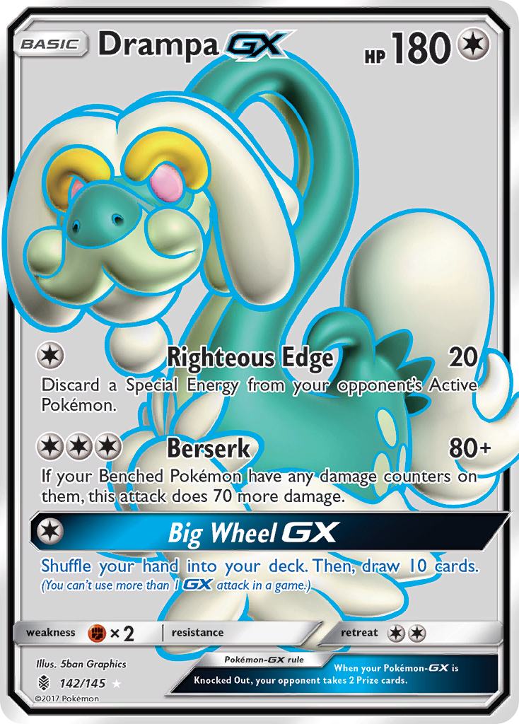 Drampa GX (142/145) [Sun & Moon: Guardians Rising] | I Want That Stuff Brandon