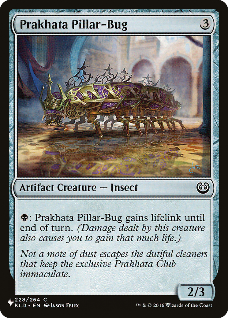 Prakhata Pillar-Bug [The List] | I Want That Stuff Brandon