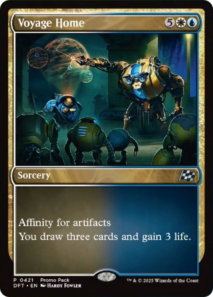 Voyage Home (Promo Pack) [Aetherdrift Promos] | I Want That Stuff Brandon