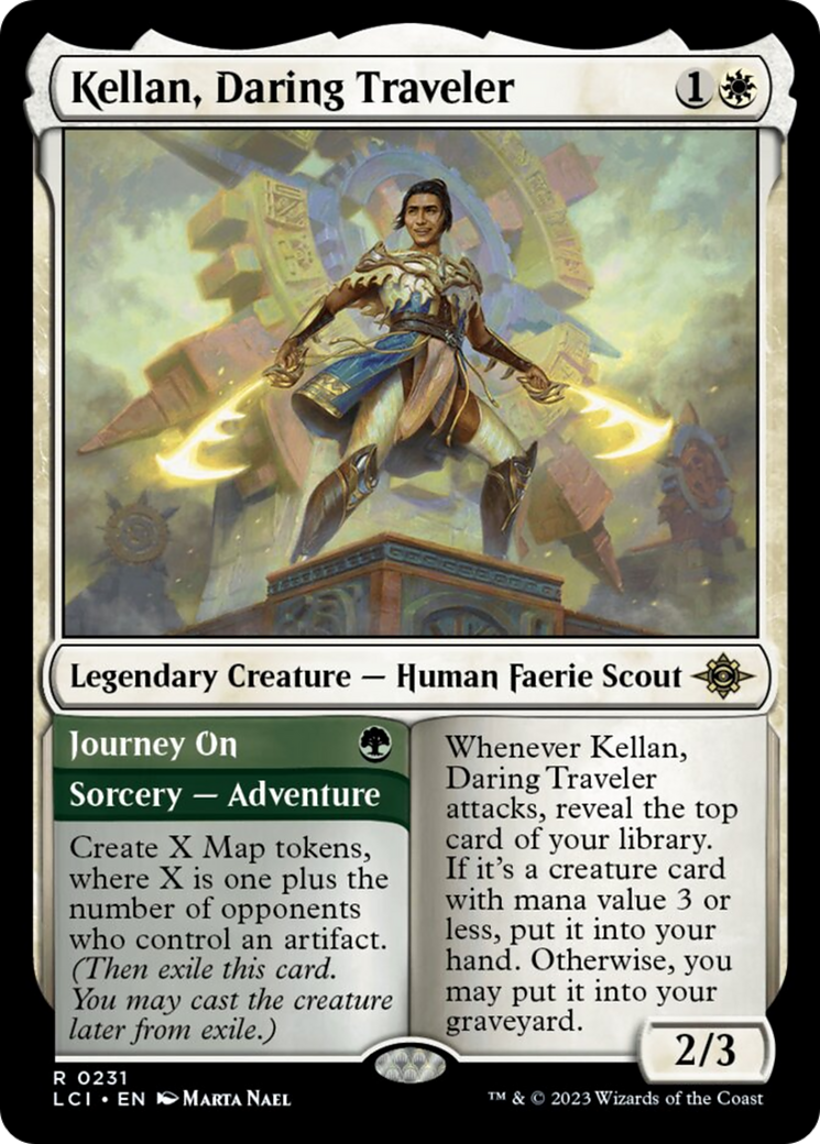 Kellan, Daring Traveler [The Lost Caverns of Ixalan] | I Want That Stuff Brandon