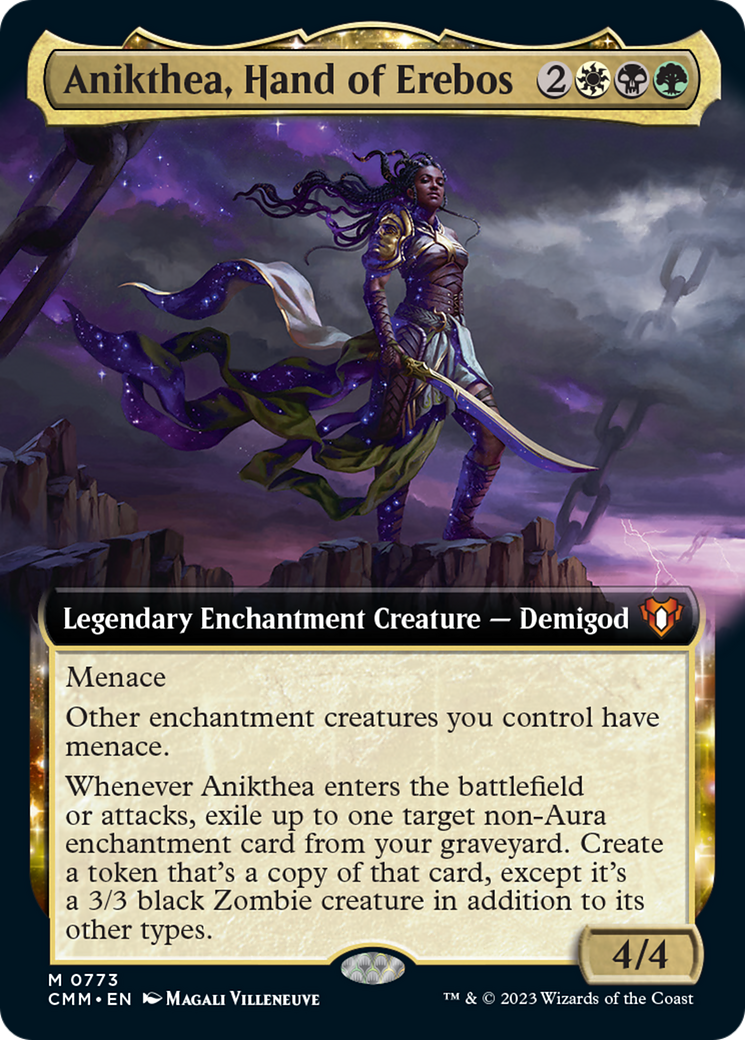 Anikthea, Hand of Erebos (Extended Art) [Commander Masters] | I Want That Stuff Brandon