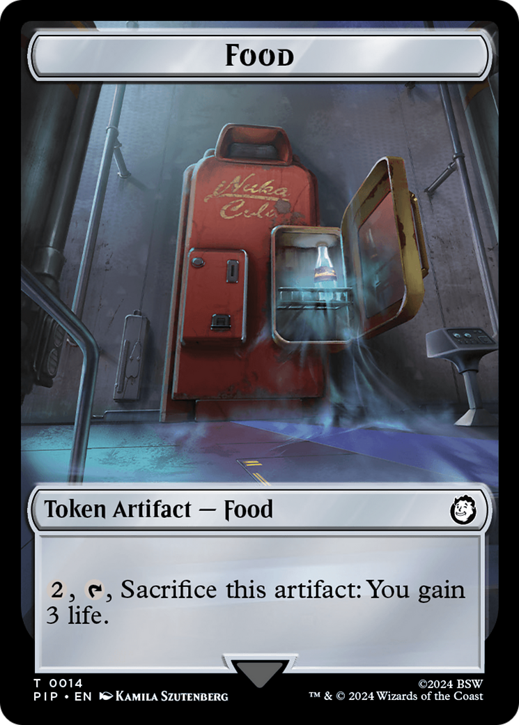 Food (0014) // Soldier (0010) Double-Sided Token [Fallout Tokens] | I Want That Stuff Brandon