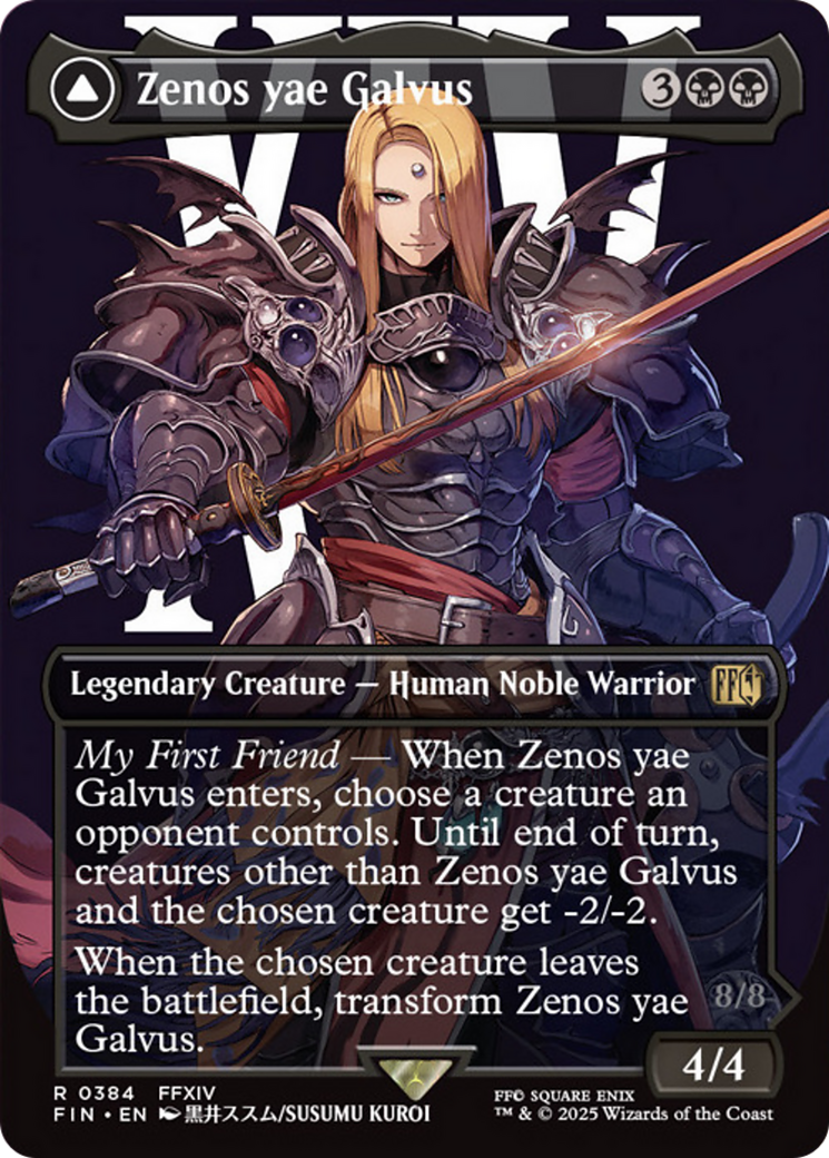 Zenos yae Galvus // Shinryu, Transcendent Rival (Borderless) [FINAL FANTASY] | I Want That Stuff Brandon