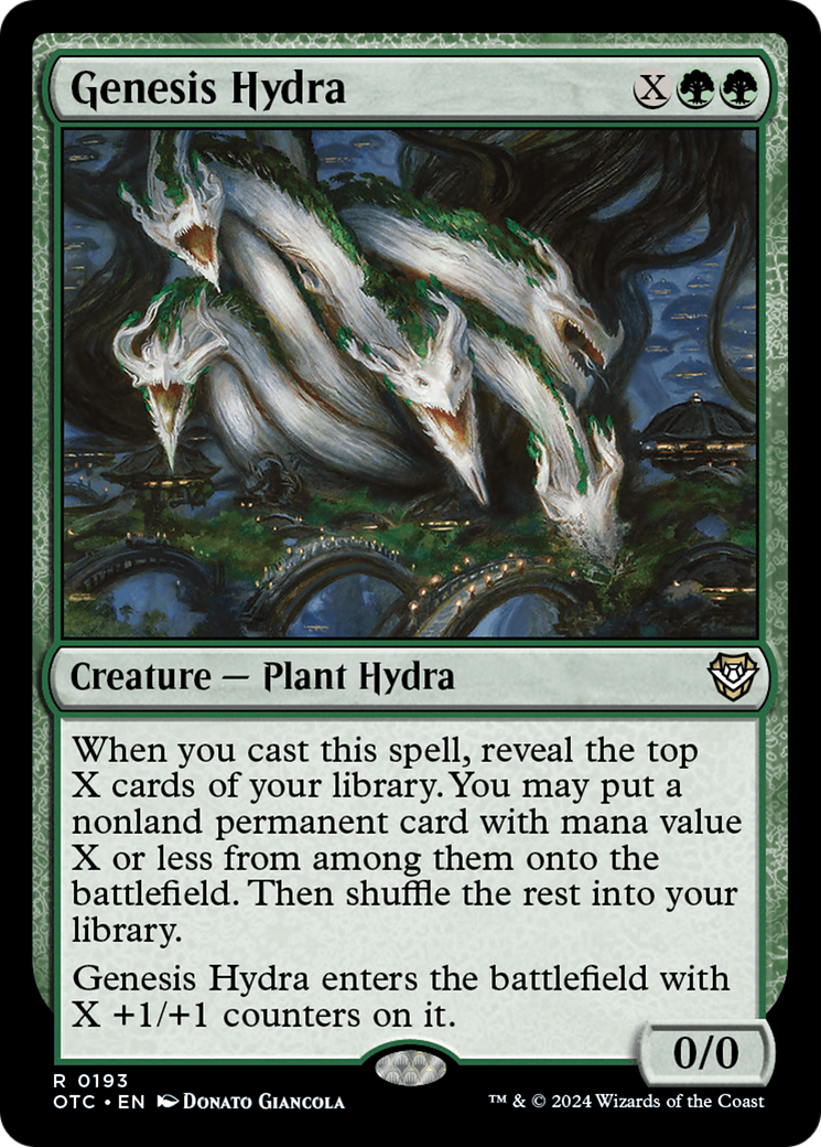 Genesis Hydra [Outlaws of Thunder Junction Commander] | I Want That Stuff Brandon