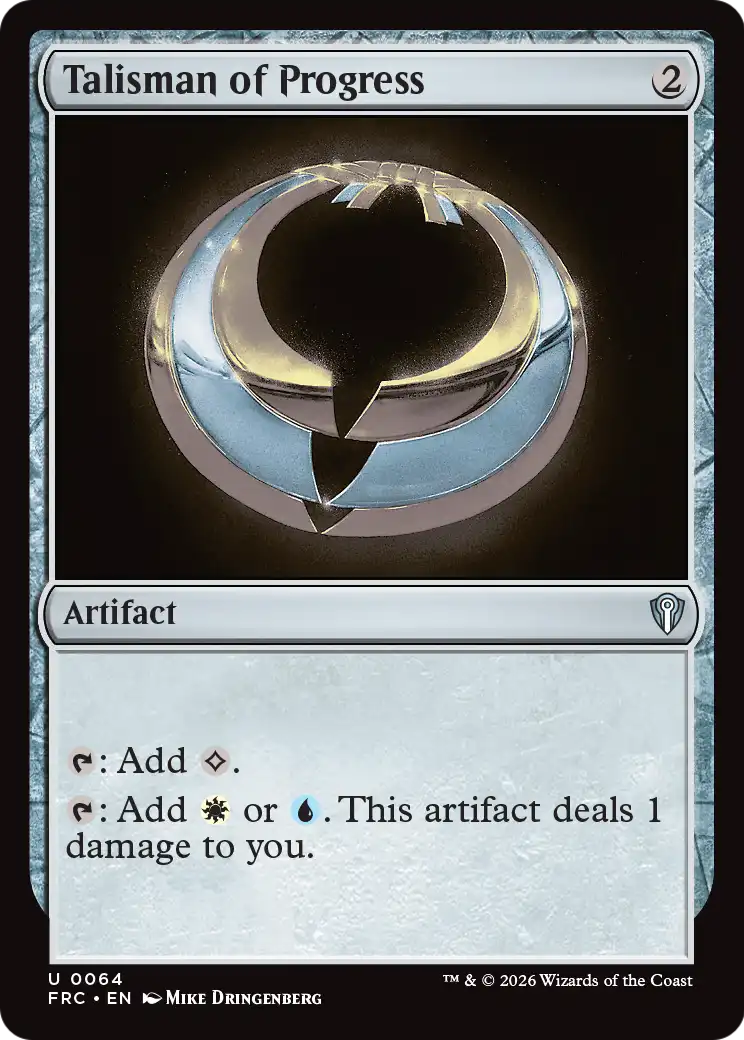 Talisman of Progress [Reality Fracture Commander] | I Want That Stuff Brandon