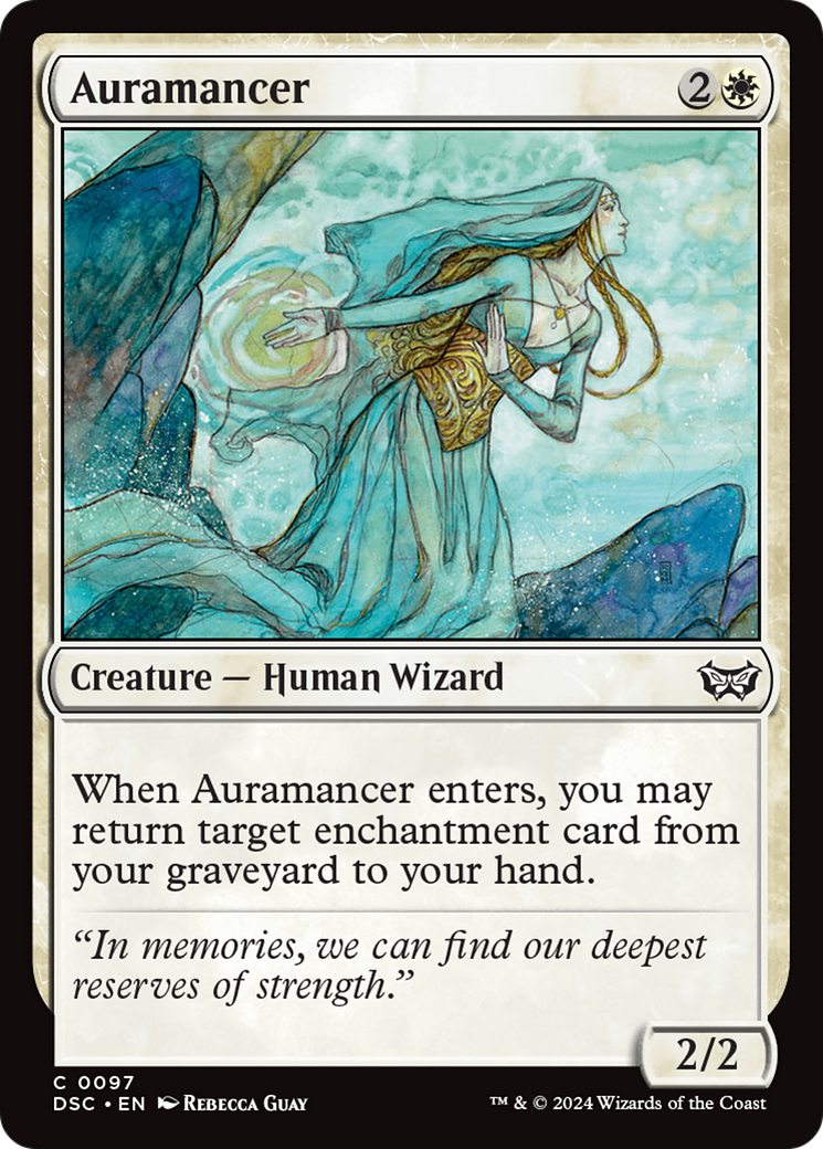 Auramancer [Duskmourn: House of Horror Commander] | I Want That Stuff Brandon