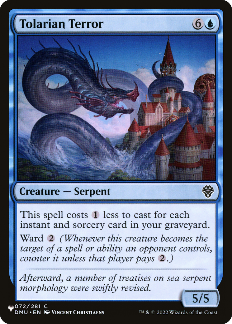 Tolarian Terror [The List] | I Want That Stuff Brandon
