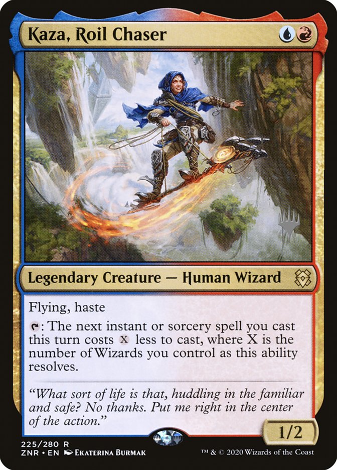 Kaza, Roil Chaser (Promo Pack) [Zendikar Rising Promos] | I Want That Stuff Brandon