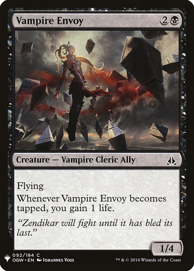 Vampire Envoy [Mystery Booster] | I Want That Stuff Brandon