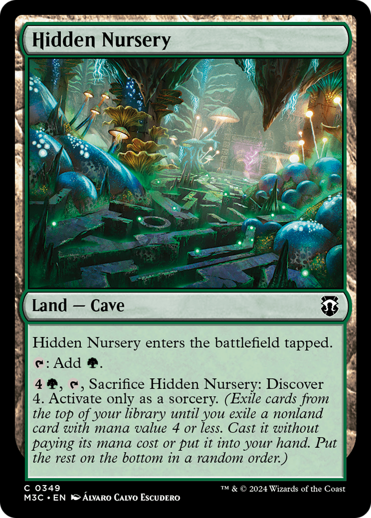 Hidden Nursery (Ripple Foil) [Modern Horizons 3 Commander] | I Want That Stuff Brandon