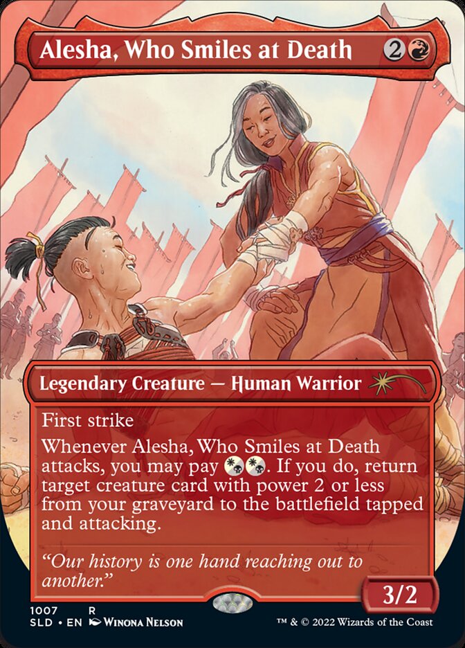 Alesha, Who Smiles at Death [Secret Lair Drop Series] | I Want That Stuff Brandon