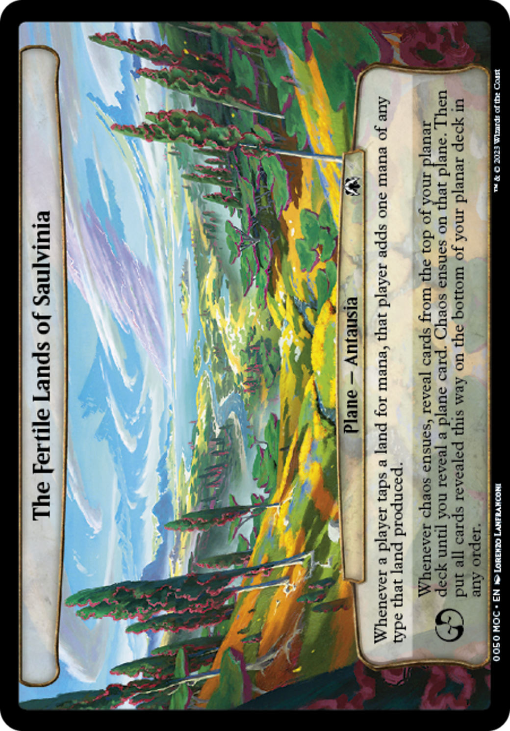 The Fertile Lands of Saulvinia [March of the Machine Commander] | I Want That Stuff Brandon