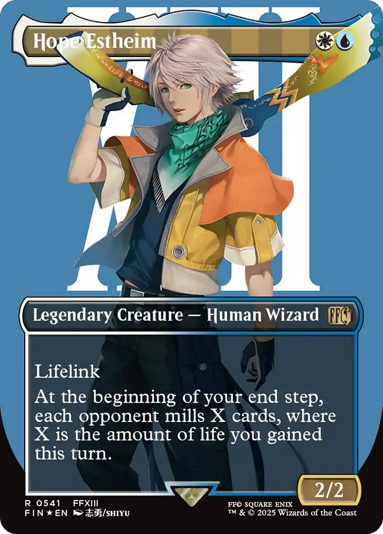 Hope Estheim (Borderless) (Surge Foil) [FINAL FANTASY] | I Want That Stuff Brandon