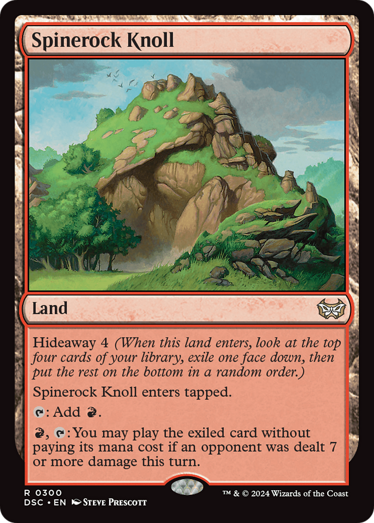 Spinerock Knoll [Duskmourn: House of Horror Commander] | I Want That Stuff Brandon