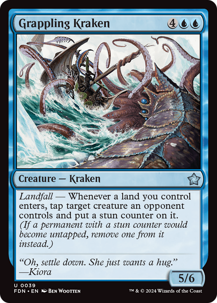 Grappling Kraken [Foundations] | I Want That Stuff Brandon