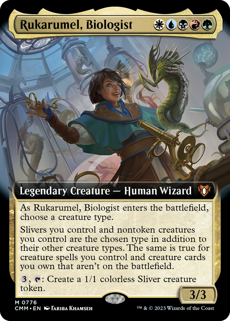 Rukarumel, Biologist (Extended Art) [Commander Masters] | I Want That Stuff Brandon