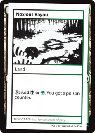 Noxious Bayou (2021 Edition) [Mystery Booster Playtest Cards] | I Want That Stuff Brandon