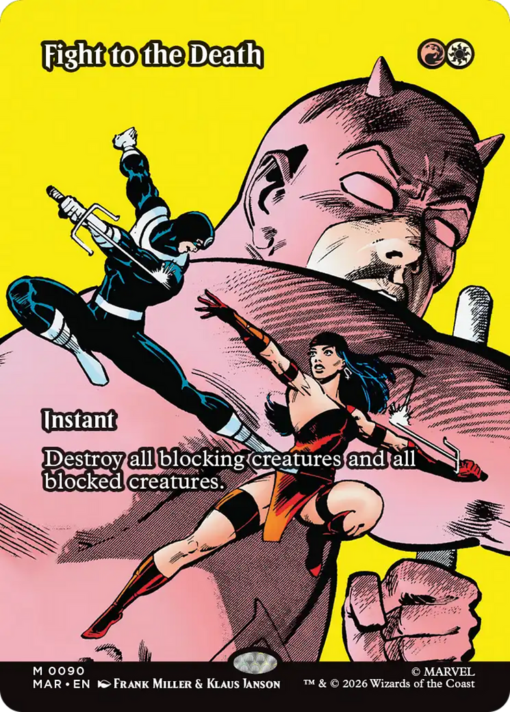 Fight to the Death (Borderless) [Marvel Universe: Eternal-Legal] | I Want That Stuff Brandon