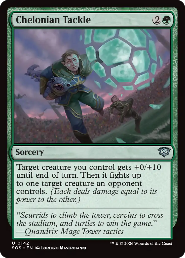 Chelonian Tackle [Secrets of Strixhaven] | I Want That Stuff Brandon