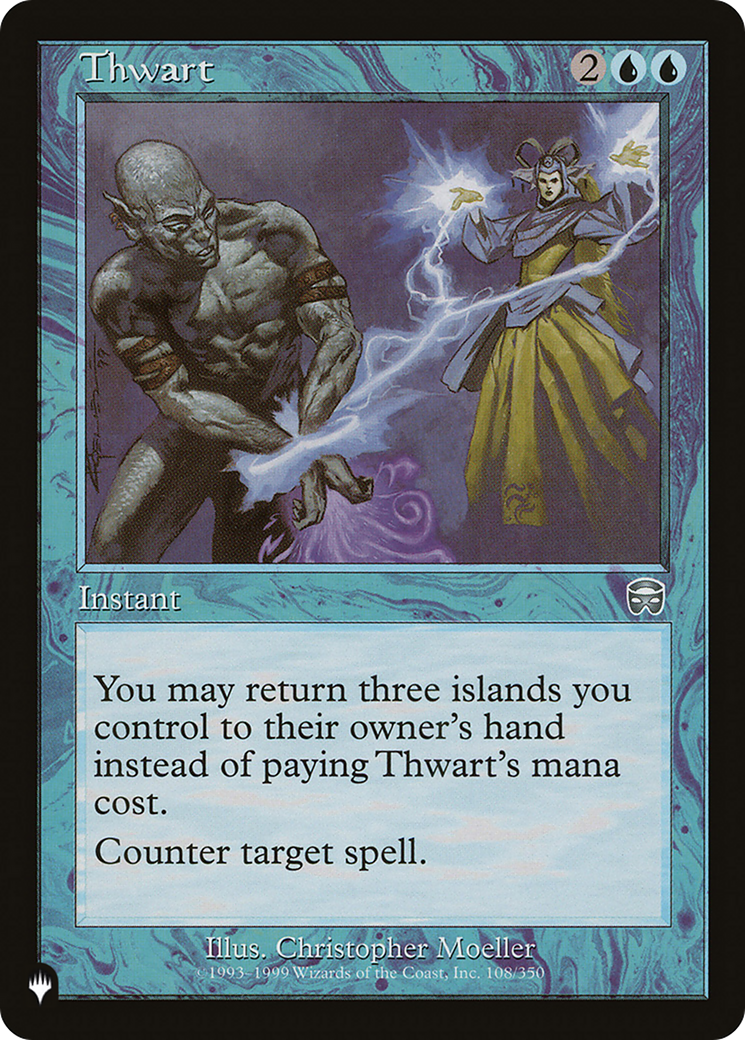 Thwart [The List Reprints] | I Want That Stuff Brandon