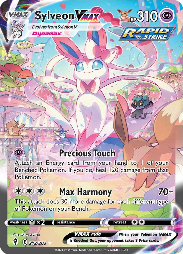 Sylveon VMAX (212/203) [Sword & Shield: Evolving Skies] | I Want That Stuff Brandon