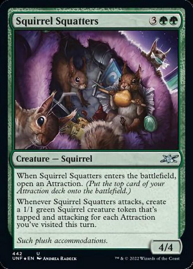 Squirrel Squatters (Galaxy Foil) [Unfinity] | I Want That Stuff Brandon