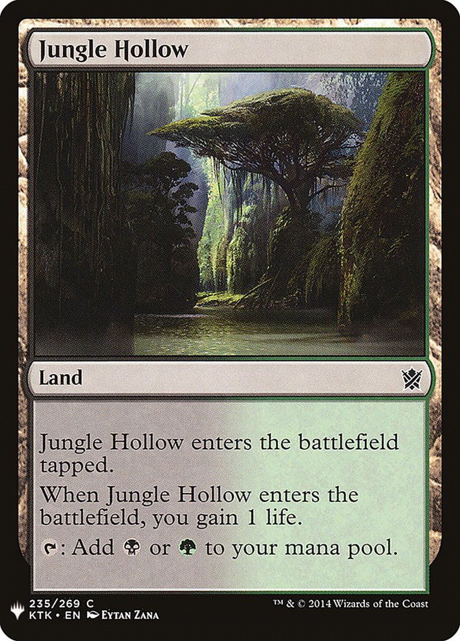 Jungle Hollow [Mystery Booster] | I Want That Stuff Brandon