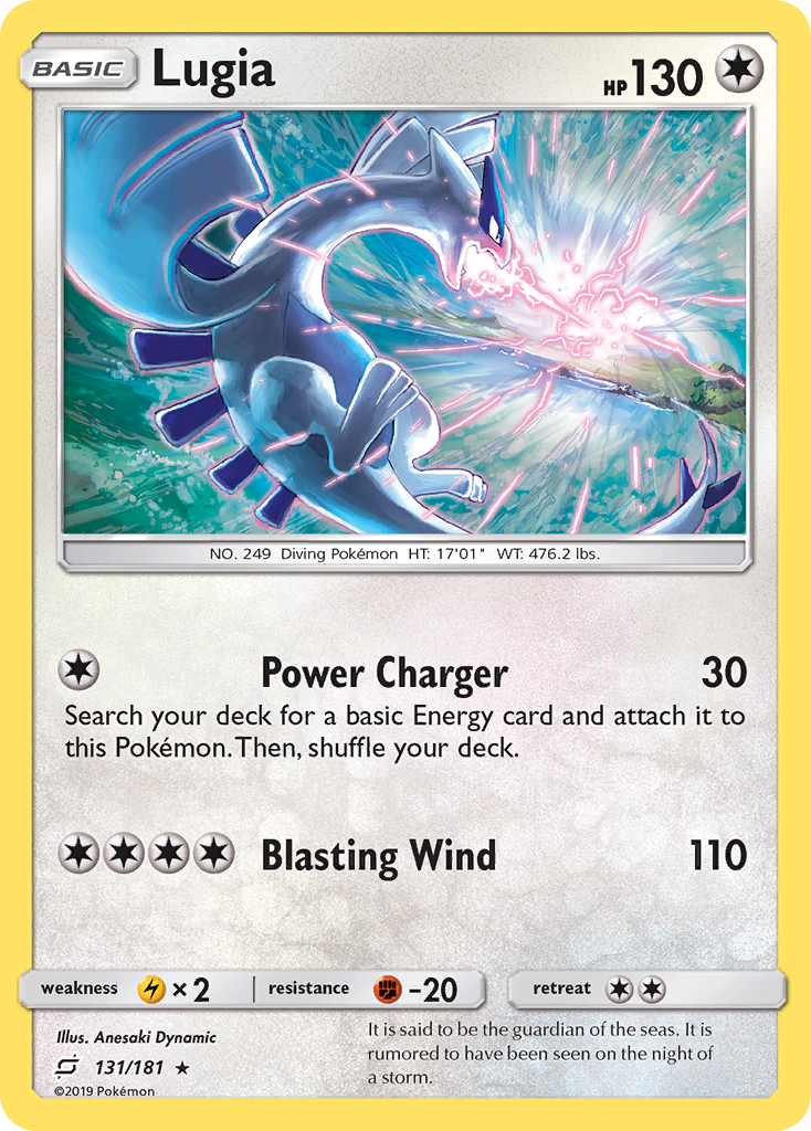 Lugia (131/181) [Sun & Moon: Team Up] | I Want That Stuff Brandon