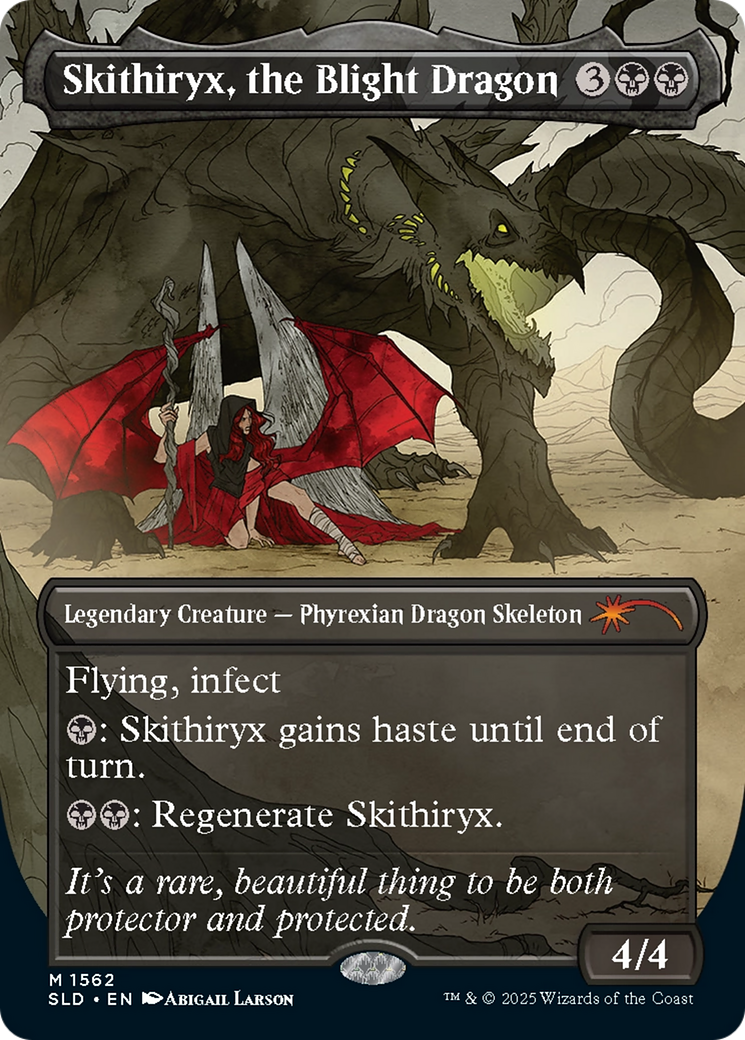 Skithiryx, the Blight Dragon (Rainbow Foil) [Secret Lair Drop Series] | I Want That Stuff Brandon