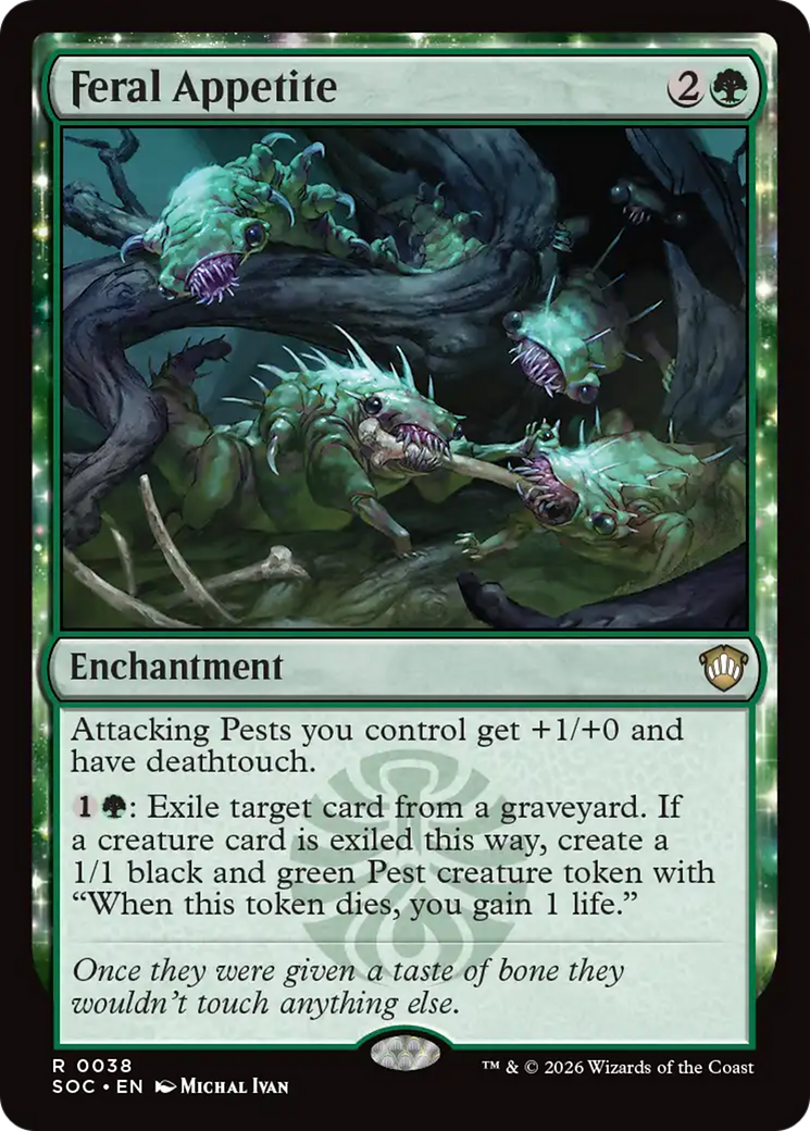 Feral Appetite [Secrets of Strixhaven Commander] | I Want That Stuff Brandon