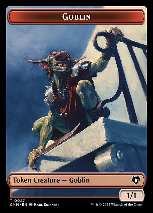 Eldrazi Scion // Goblin Double-Sided Token [Commander Masters Tokens] | I Want That Stuff Brandon