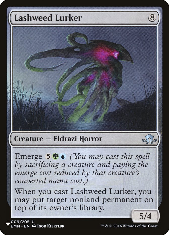 Lashweed Lurker [The List] | I Want That Stuff Brandon