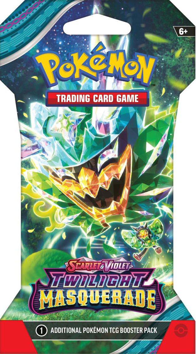 Scarlet & Violet: Twilight Masquerade - Sleeved Booster Pack | I Want That Stuff Brandon