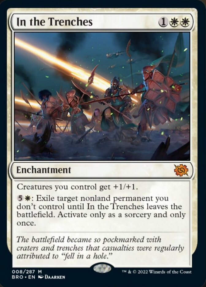 In the Trenches (Promo Pack) [The Brothers' War Promos] | I Want That Stuff Brandon