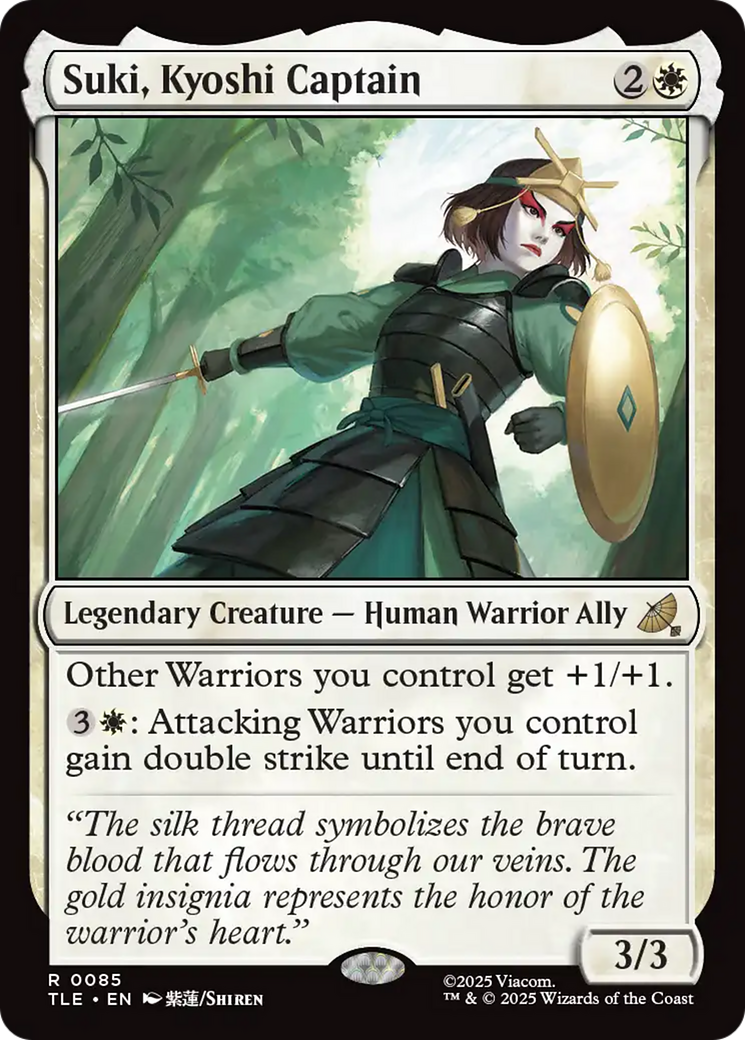 Suki, Kyoshi Captain [Avatar: The Last Airbender: Eternal-Legal] | I Want That Stuff Brandon