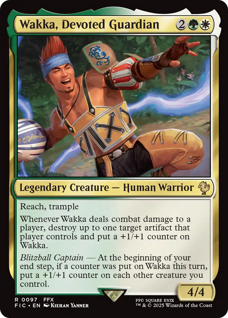 Wakka, Devoted Guardian [FINAL FANTASY Commander] | I Want That Stuff Brandon