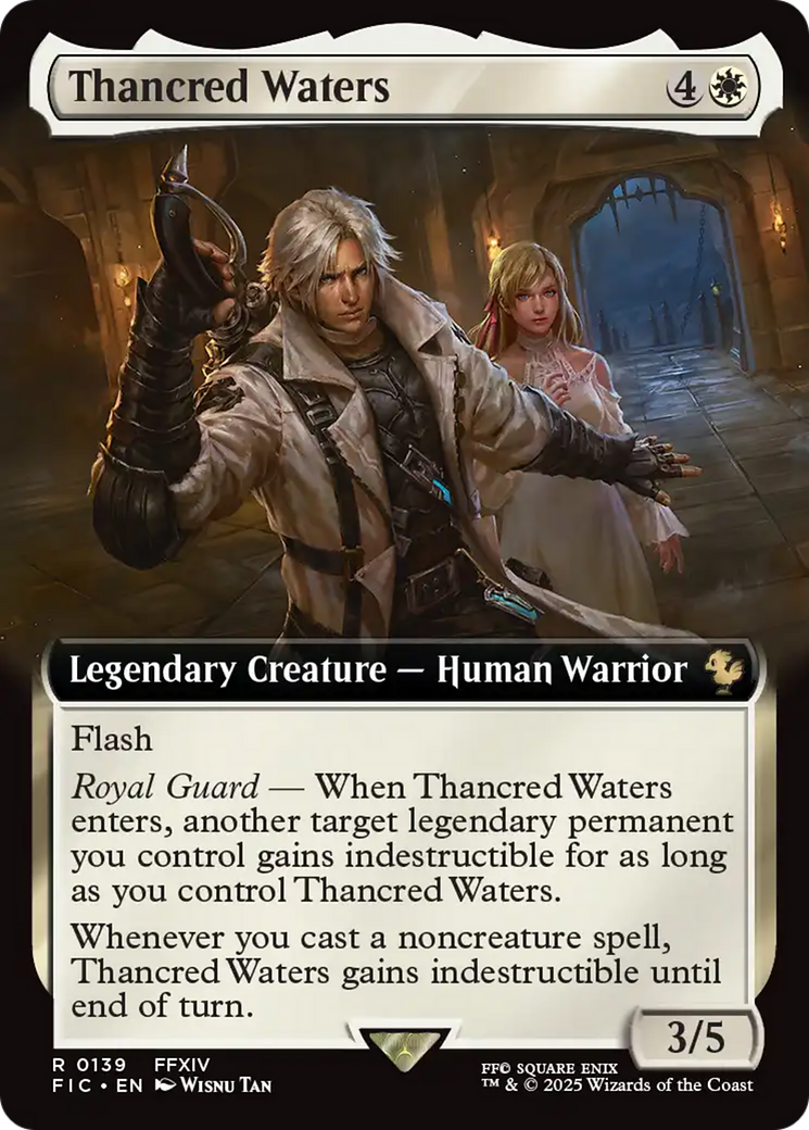 Thancred Waters (Extended Art) [FINAL FANTASY Commander] | I Want That Stuff Brandon