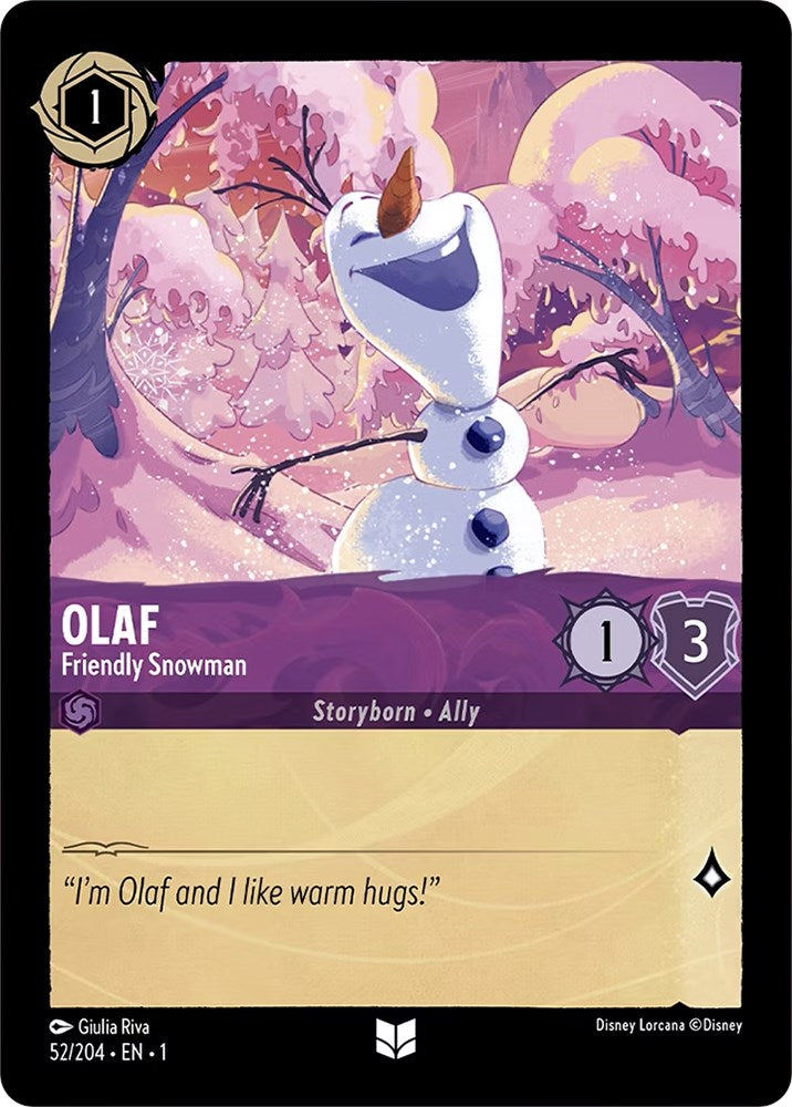 Olaf - Friendly Snowman (52/204) [The First Chapter] | I Want That Stuff Brandon
