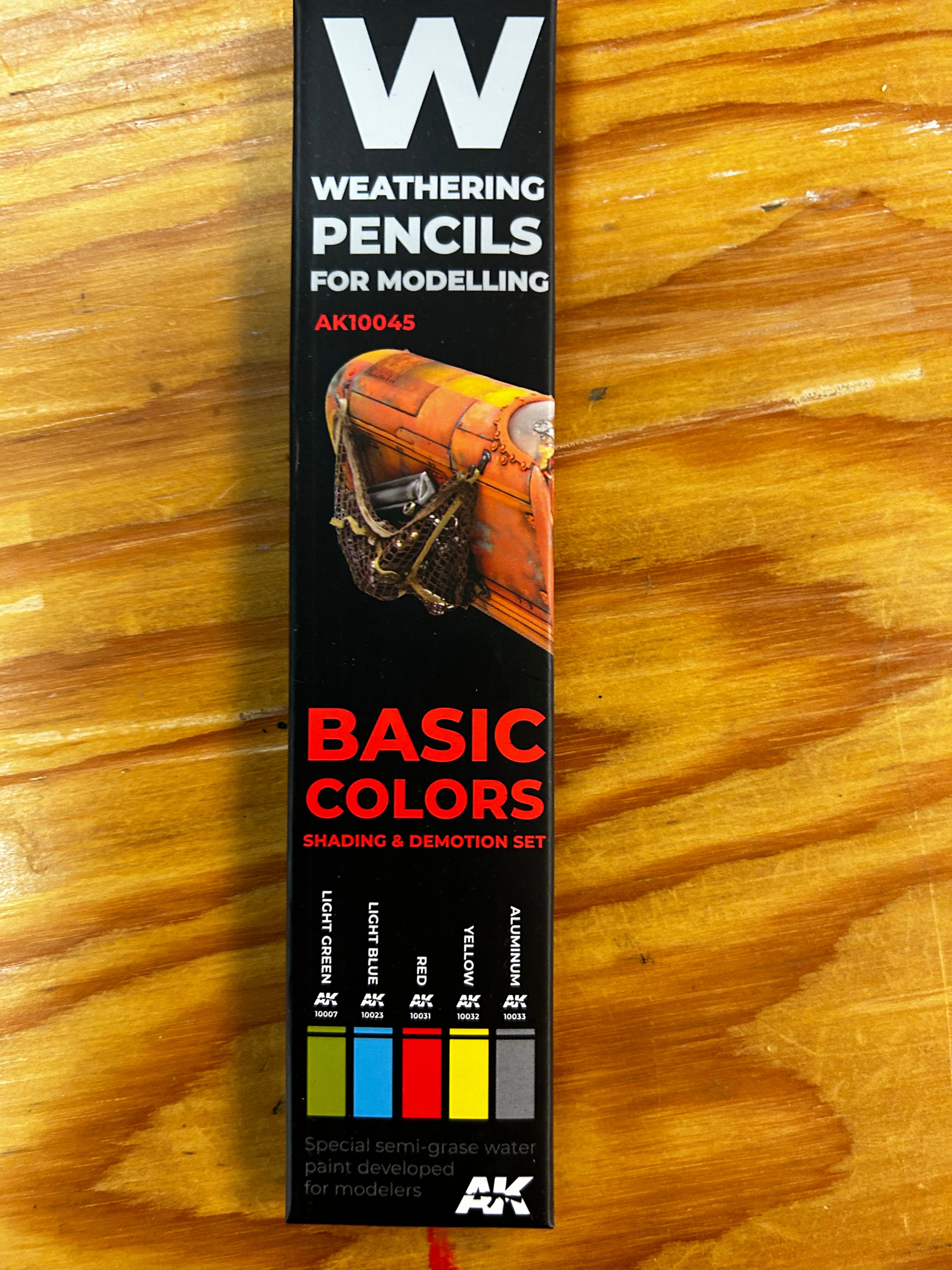 AK Weathering Pencils - Basic Colors | I Want That Stuff Brandon